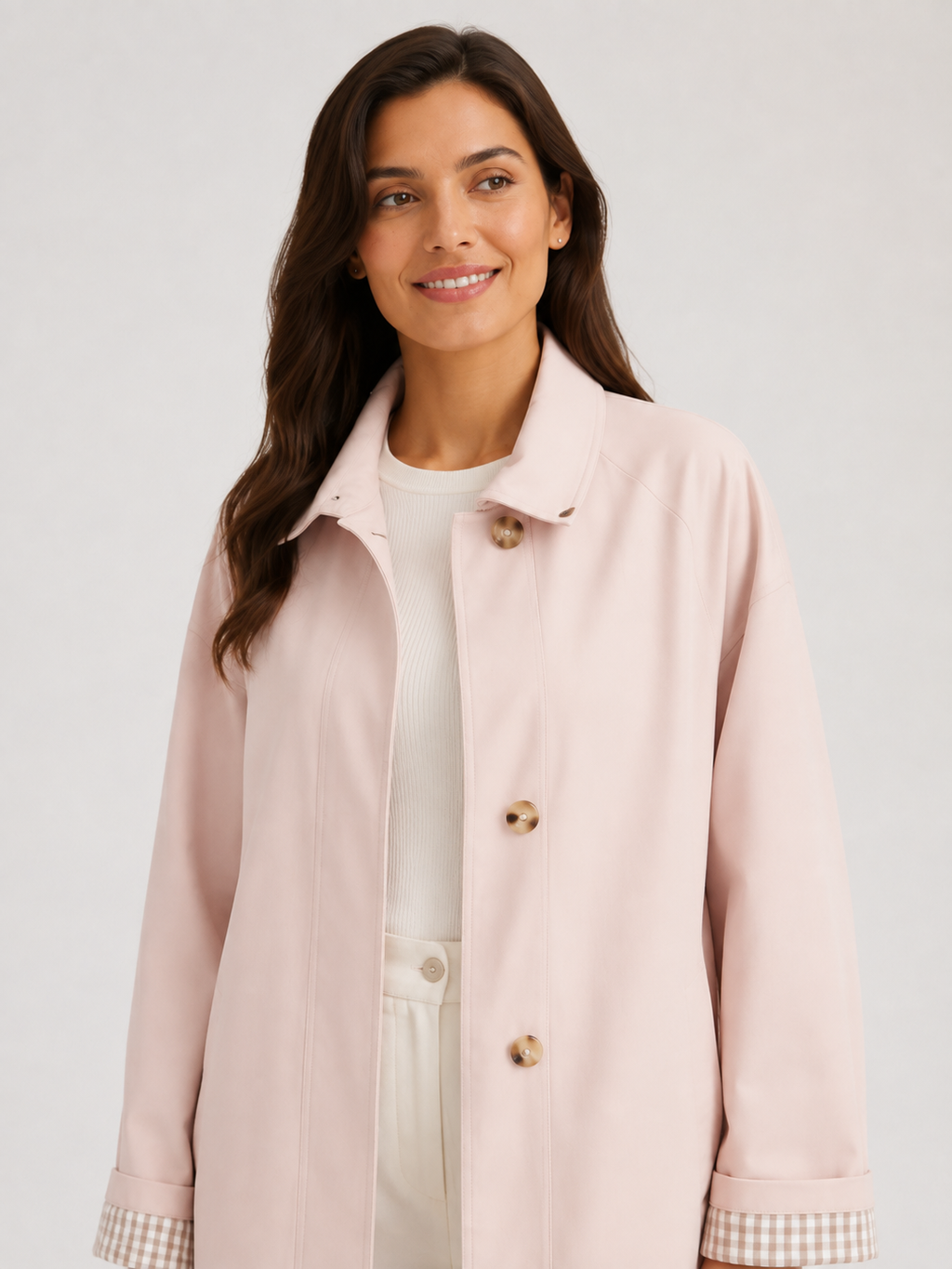 Trench Rose Poudré