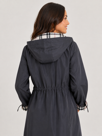 Manteau Trench Gris Femme