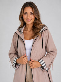 Trench Imperméable Beige Femme
