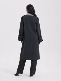 Trench Long Gris
