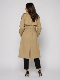 Trench Beige Femme Long