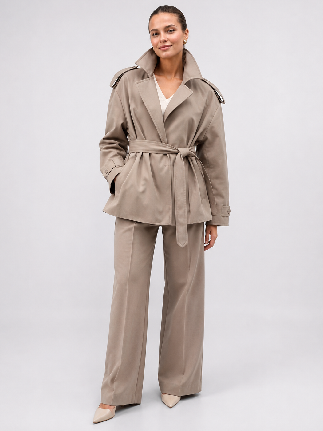 Veste Femme Trench Court