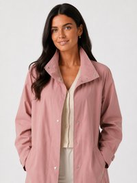 Trench Long Rose