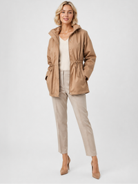 Trench Femme Court Kaki