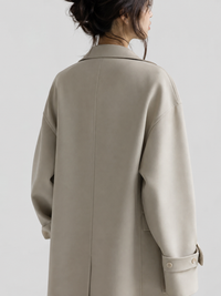 Trench Long Impermeable Femme