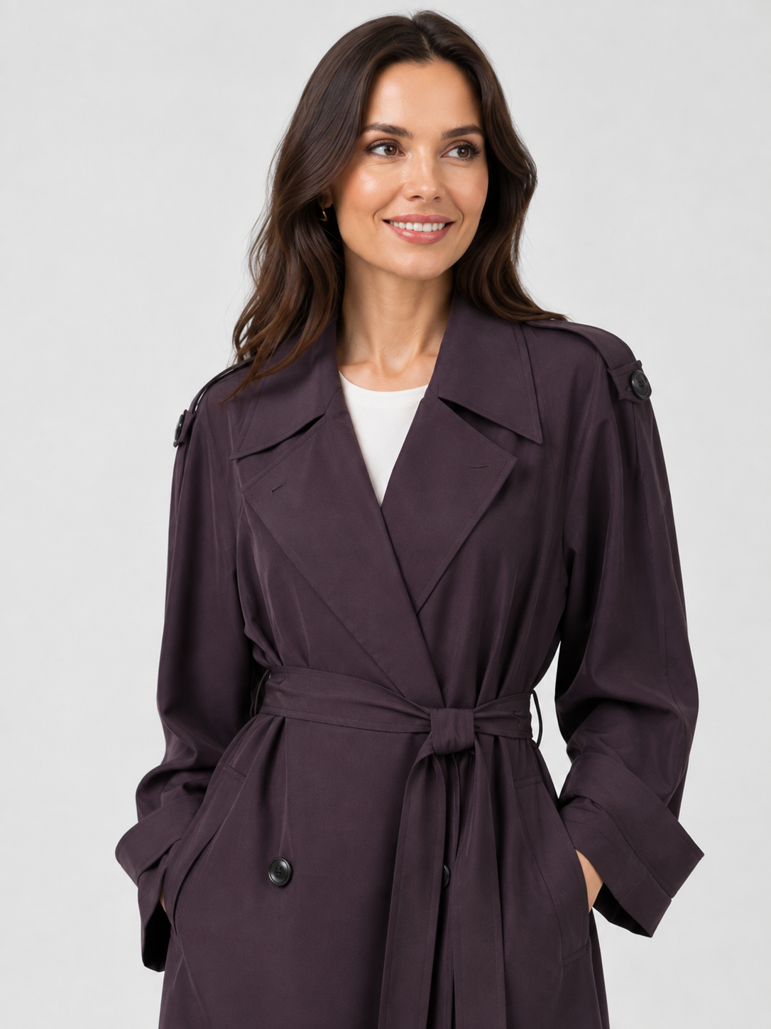 Trench Extra Long Femme