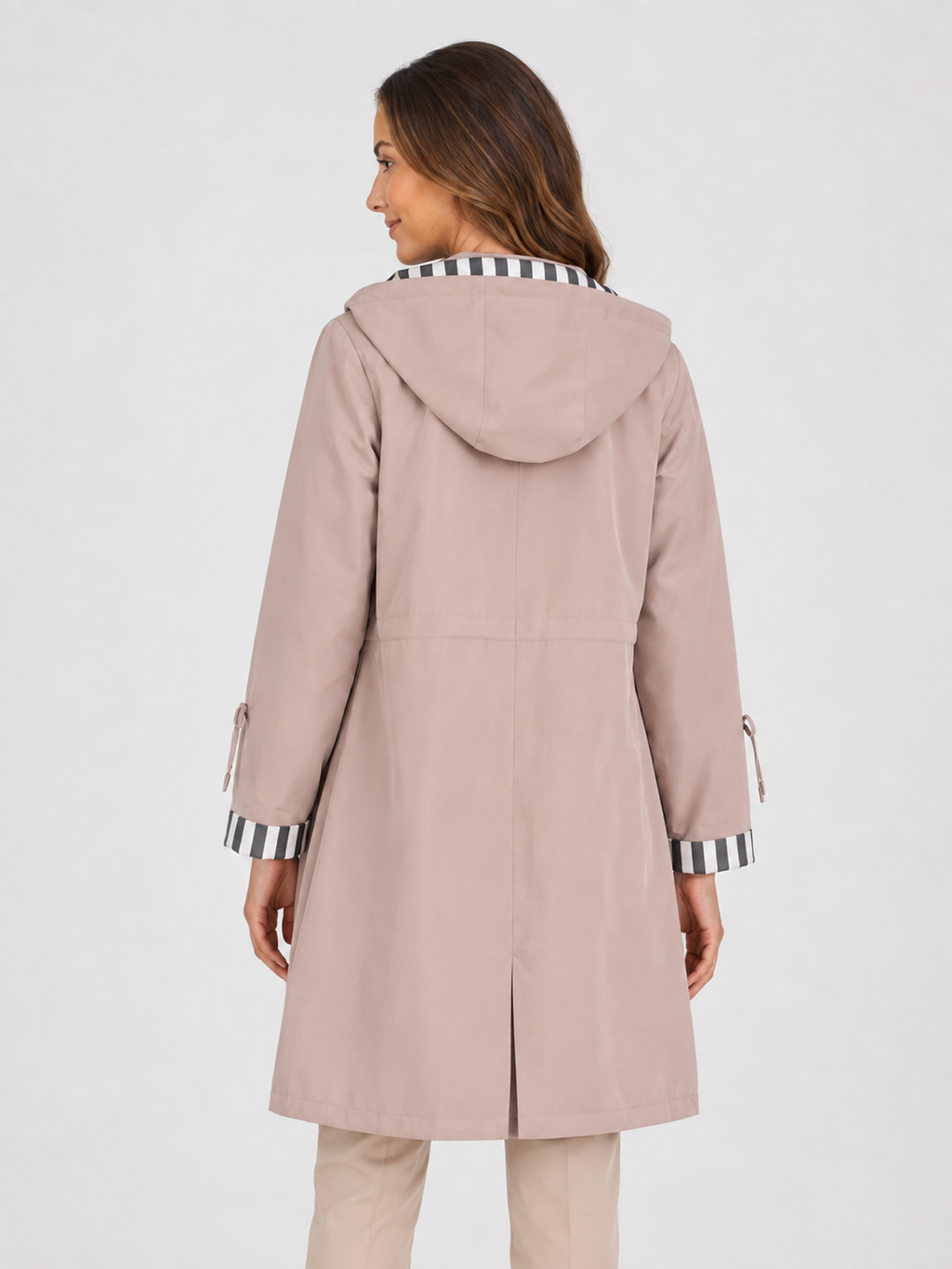 Trench Imperméable Beige Femme