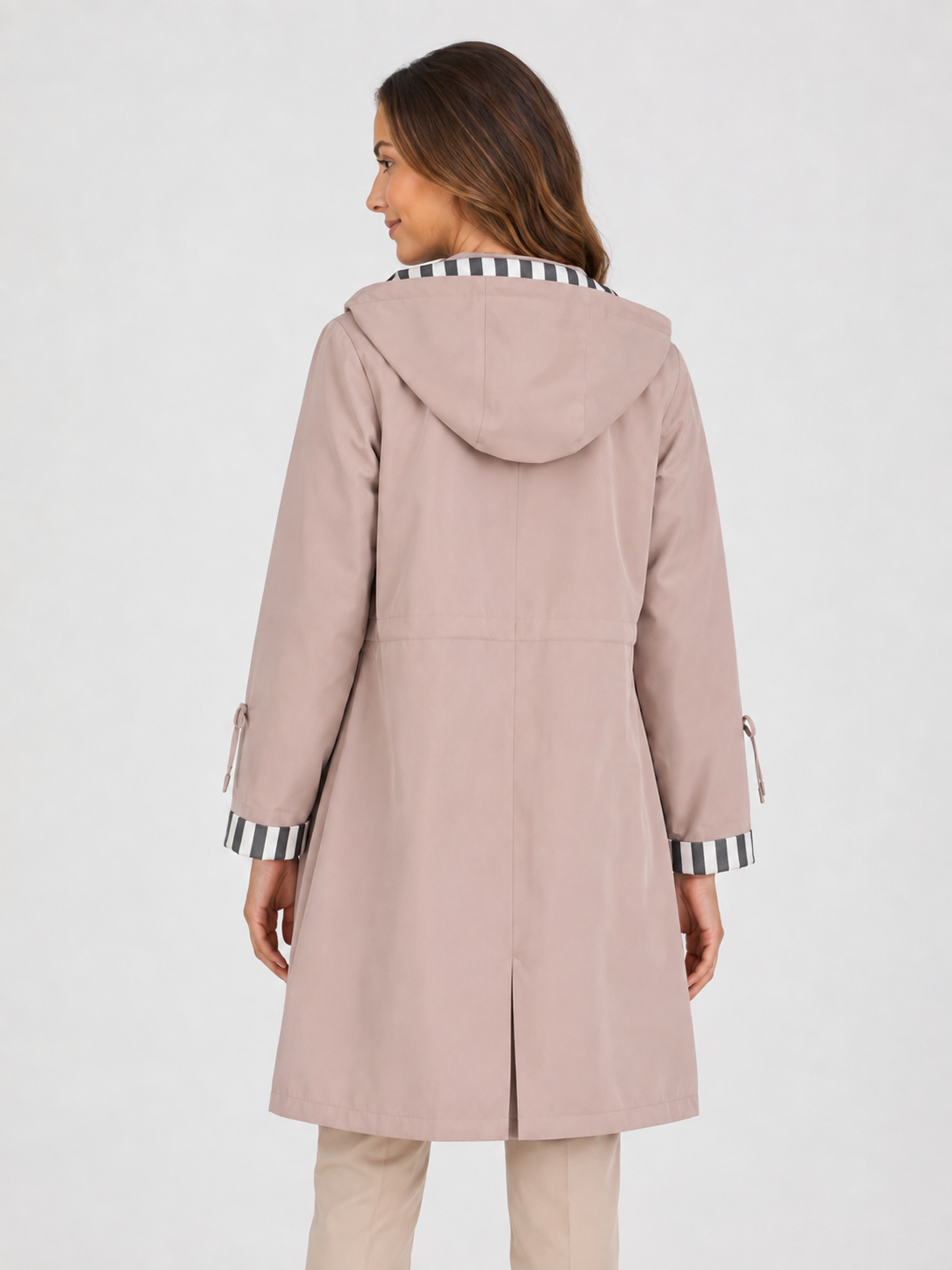 Trench Imperméable Beige Femme