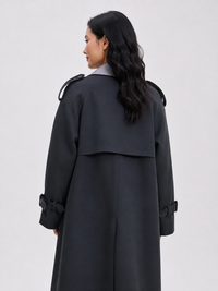Trench Long Gris