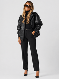 Veste De Moto Cuir Femme