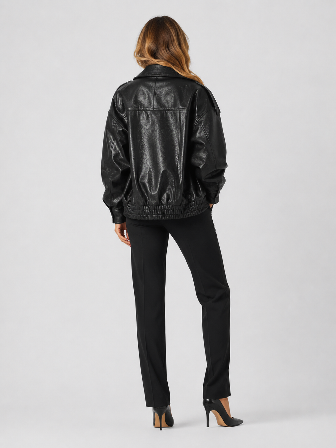 Veste De Moto Cuir Femme