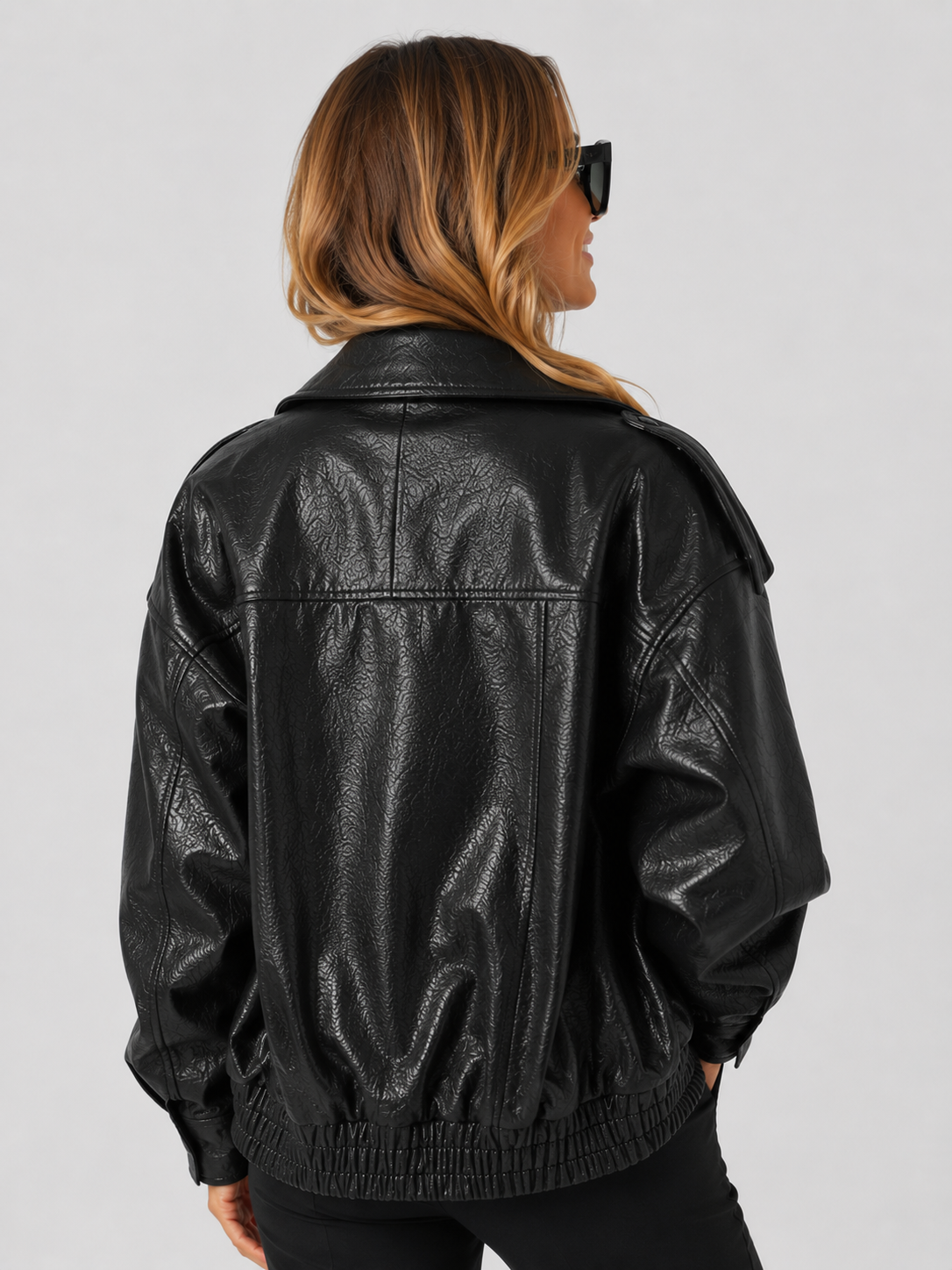 Veste De Moto Cuir Femme