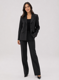 Veste Blazer Femme Gris Foncé