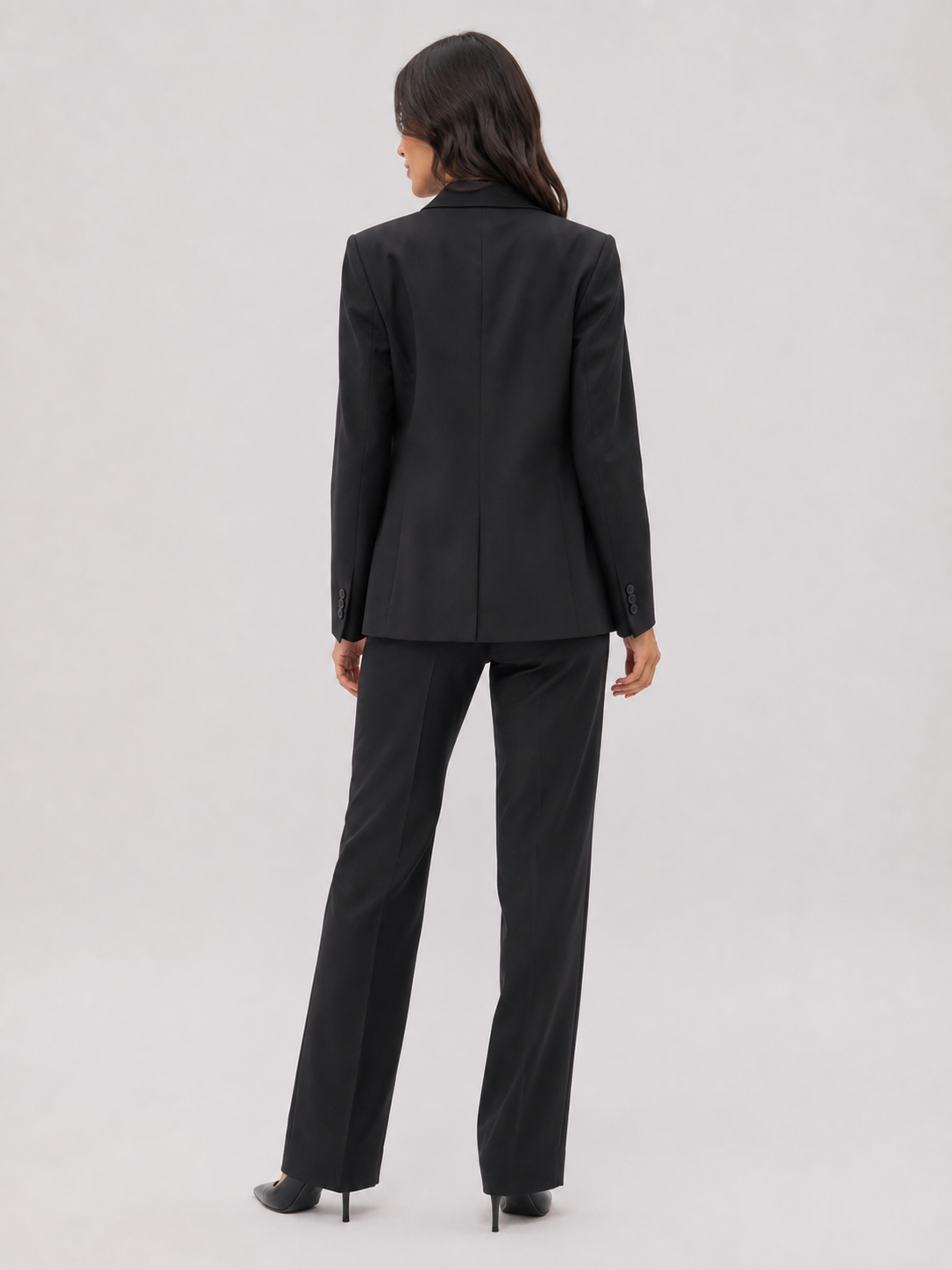 Veste Blazer Femme Gris Foncé