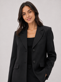 Veste Blazer Femme Gris Foncé