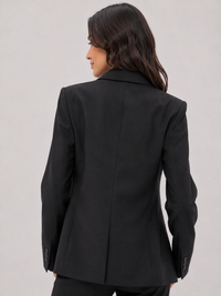 Veste Blazer Femme Gris Foncé